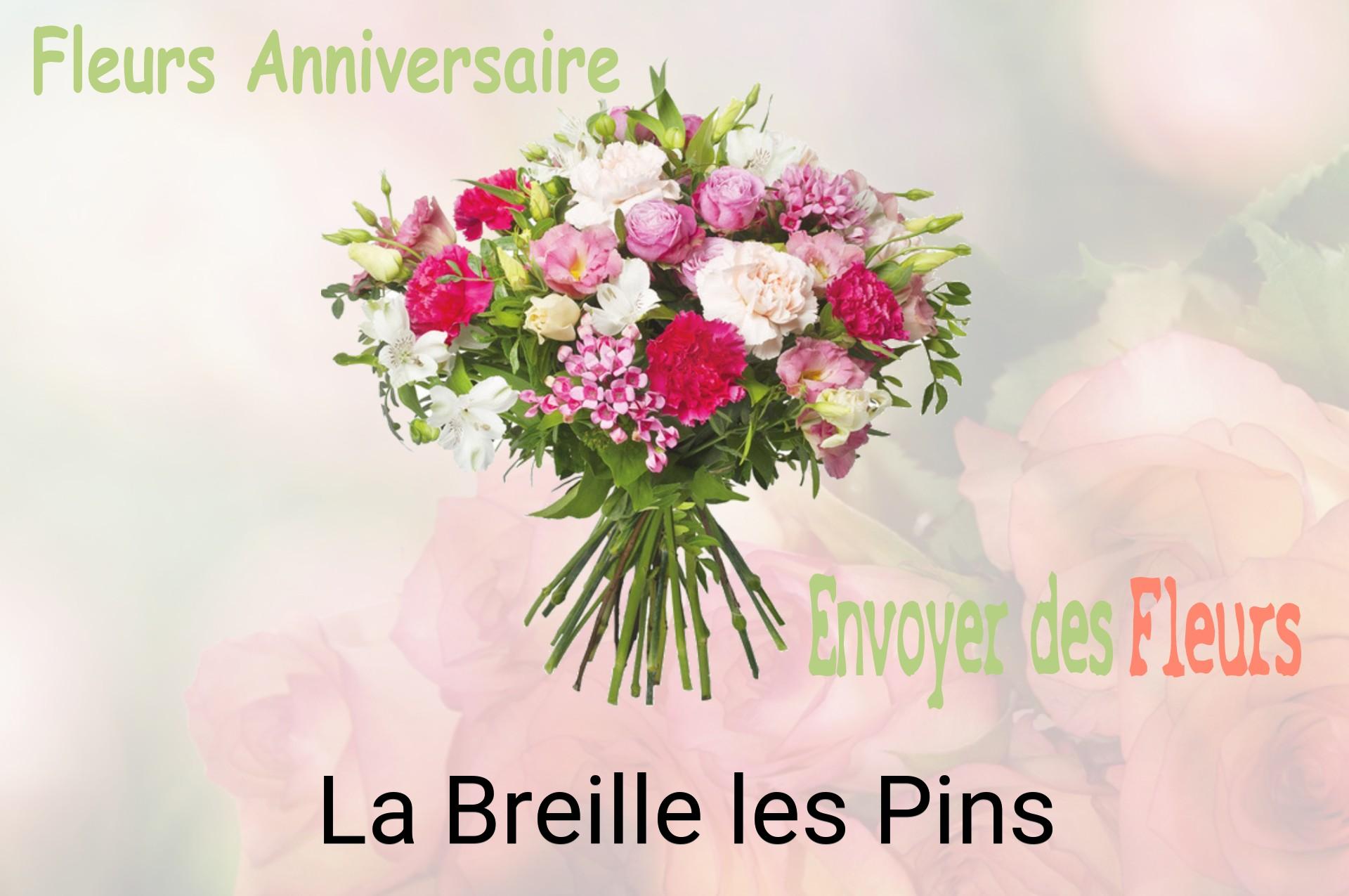 Bouquet de fleurs d’anniversaire livré à La Breille-les-Pins