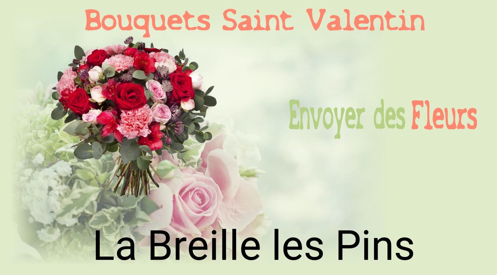 Roses de Saint-Valentin livrées à La Breille-les-Pins